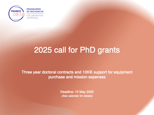 2025 call for PhD grants – PEPR eNSEMBLE