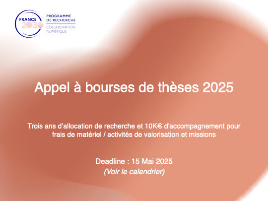 Appel à bourses de thèses 2025 – PEPR eNSEMBLE